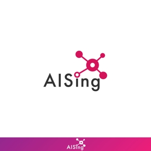 red3841 (red3841)さんのAIベンチャー企業「AISing」(エイシング)のロゴへの提案