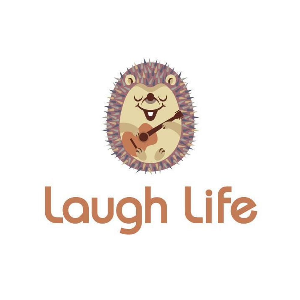 「Laugh Life」のロゴ作成