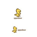 上忠 (uetyu)さんのspeedoor 旅行会社のlogo　キャラクターロゴへの提案