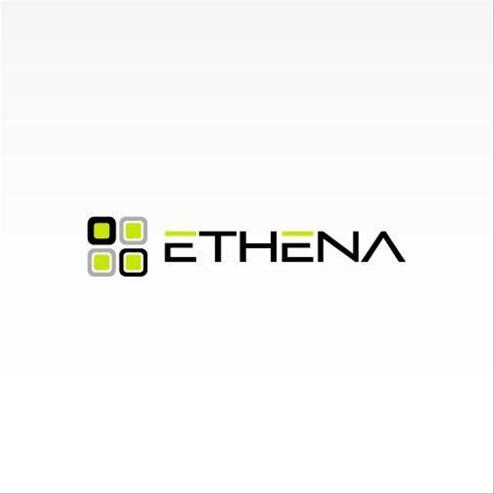 「ETHENA」のロゴ作成（商標登録なし）