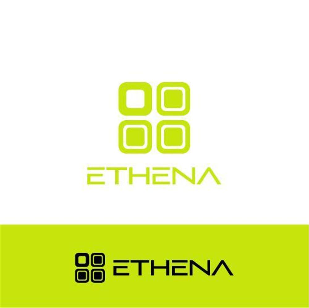 「ETHENA」のロゴ作成（商標登録なし）