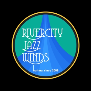 daisukeuccさんのWind Jazz Orchestra 「Rivercity Jazz Winds」 のロゴ制作への提案