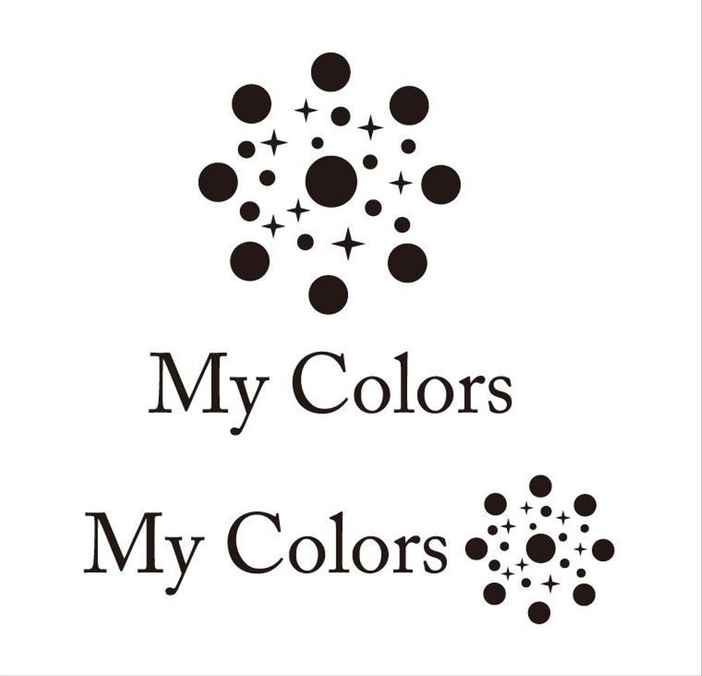 「My Colors」のロゴ作成