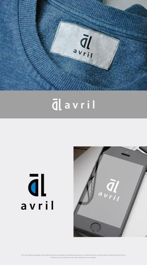 Karma Design Works (Karma_228)さんのアパレルショップ『avril』のロゴ（商標登録予定なし）への提案