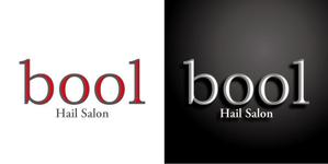 *Miki* (MikiNika)さんのリニューアルオープンの美容室「bool」のロゴへの提案