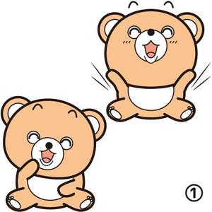 iknow (inoue_mistue)さんのクマのキャラクターデザインへの提案