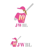serve2000 (serve2000)さんの日本女子プロ野球リーグ10周年ロゴ（商標登録予定なし）への提案