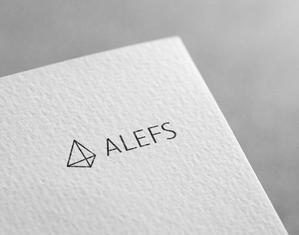 J wonder (J-wonder)さんのレディースアパレル、コスメの販売会社「ALEFS」のロゴへの提案
