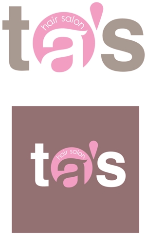 CF-Design (kuma-boo)さんの「ta's」のロゴ作成への提案
