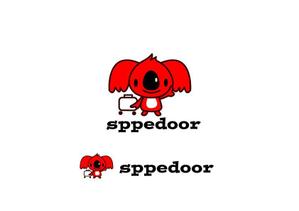 marukei (marukei)さんのspeedoor 旅行会社のlogo　キャラクターロゴへの提案