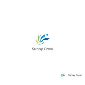 Zeross Design (zeross_design)さんの多目的な業種をこなす　Sunny Crew のロゴへの提案