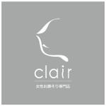 Natsuko Su (NatsukoSunaga)さんの女性お顔そり専門店「clair」のロゴ作成の依頼への提案