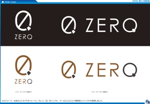 Rs-DESIGN (bechi0109)さんのイベント会社「合同会社ZERQ」の会社ロゴへの提案