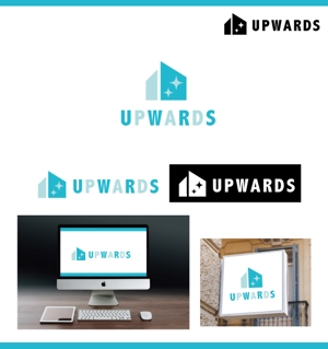 サリー (merody0603)さんのリフォーム会社「UPWARDS」のロゴへの提案