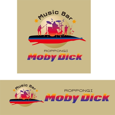 CF-Design (kuma-boo)さんの「Moby Dick」のロゴ作成への提案