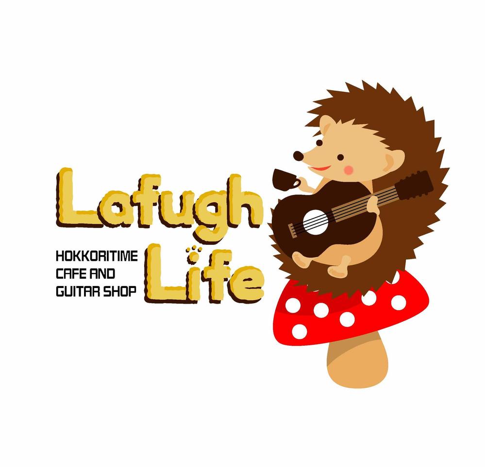 「Laugh Life」のロゴ作成