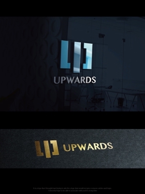 魔法スタジオ (mahou-phot)さんのリフォーム会社「UPWARDS」のロゴへの提案