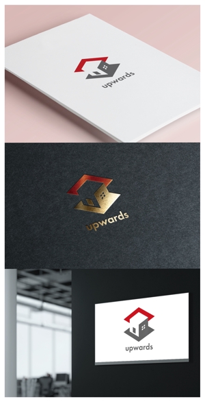 mogu ai (moguai)さんのリフォーム会社「UPWARDS」のロゴへの提案