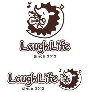 yumikuro8 (yumikuro8)さんの「Laugh Life」のロゴ作成への提案