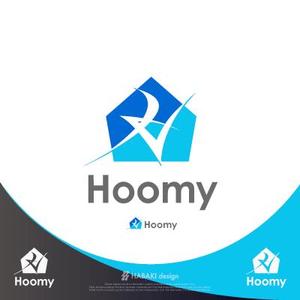 HABAKIdesign (hirokiabe58)さんの不動産ポータルサイト運営会社「Hoomy」のロゴへの提案