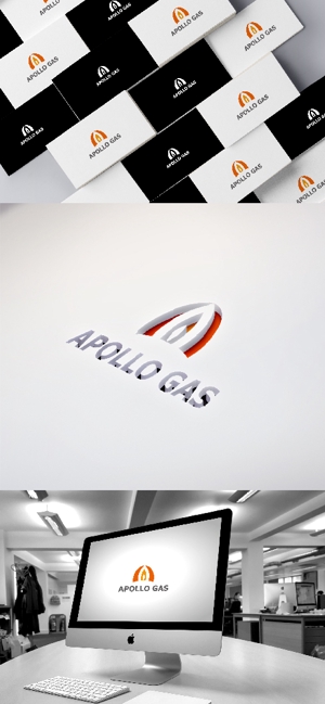 k_31 (katsu31)さんのガス会社「アポロガス」のロゴへの提案