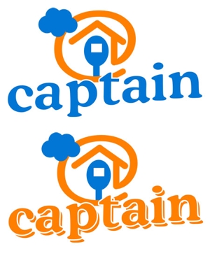 likilikiさんの「captain」のロゴ作成への提案