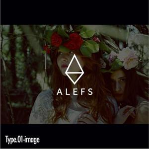 DECO (DECO)さんのレディースアパレル、コスメの販売会社「ALEFS」のロゴへの提案