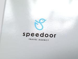 ALTAGRAPH (ALTAGRAPH)さんのspeedoor 旅行会社のlogo　キャラクターロゴへの提案