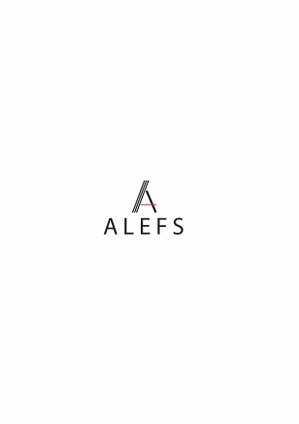 sum 75 (sum75)さんのレディースアパレル、コスメの販売会社「ALEFS」のロゴへの提案