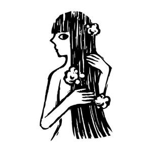 hachibi (hachibi)さんの髪を流している女性のイラストへの提案