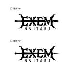 Alec (Alec)さんのエレキギターブランド EXEM Guitarsのロゴデザインへの提案