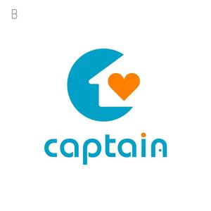 miru-design (miruku)さんの「captain」のロゴ作成への提案