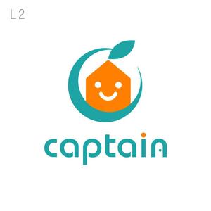 miru-design (miruku)さんの「captain」のロゴ作成への提案