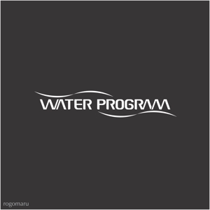 ロゴ研究所 (rogomaru)さんの【延長】「WATER PROGRAM」のロゴ作成への提案