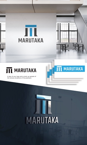 fs8156 (fs8156)さんの工務店 「（株）MARUTAKA」のロゴへの提案