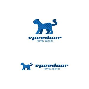  K-digitals (K-digitals)さんのspeedoor 旅行会社のlogo　キャラクターロゴへの提案