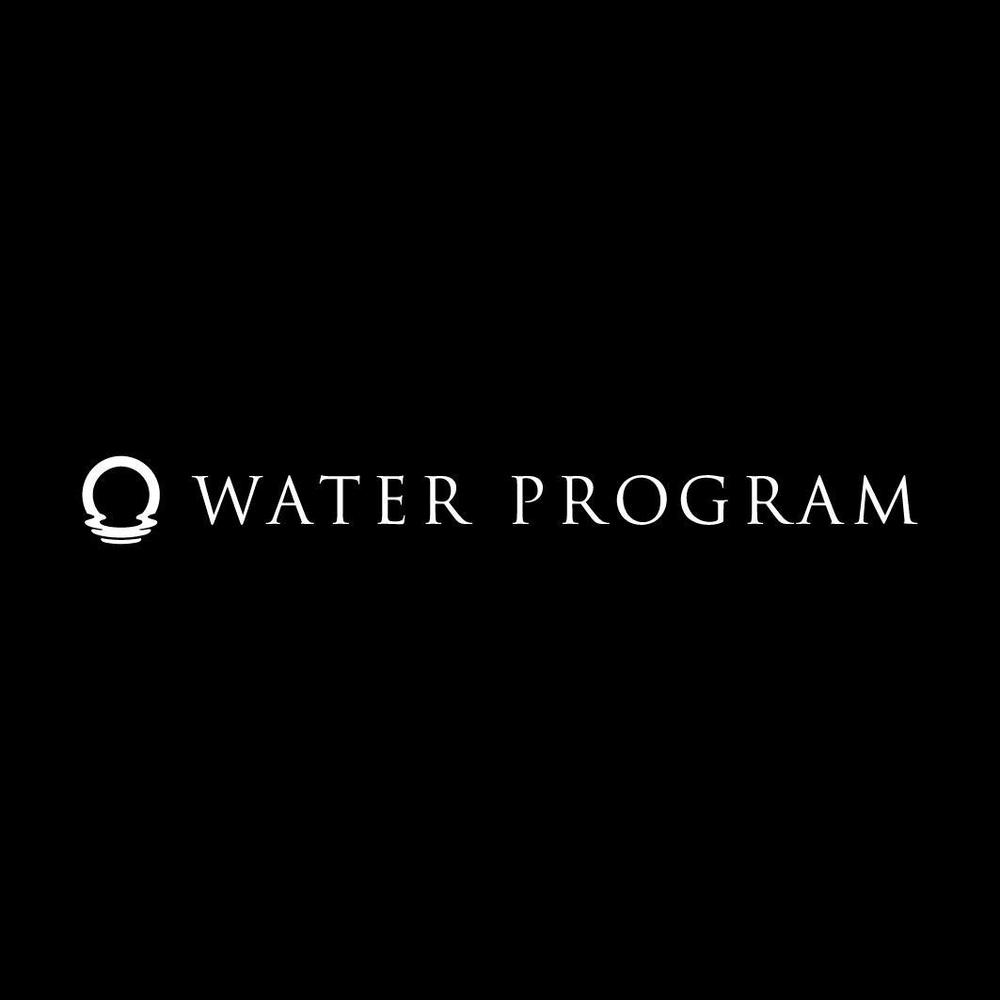 【延長】「WATER PROGRAM」のロゴ作成