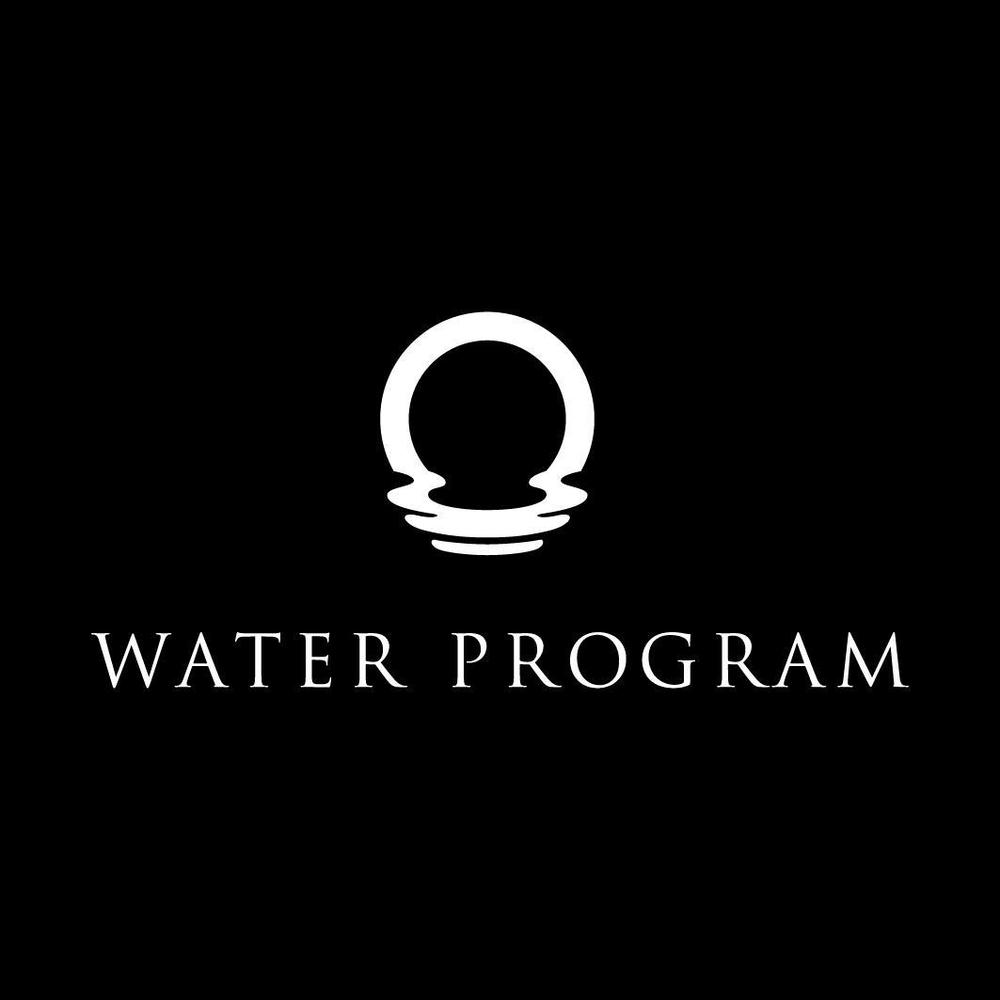 【延長】「WATER PROGRAM」のロゴ作成