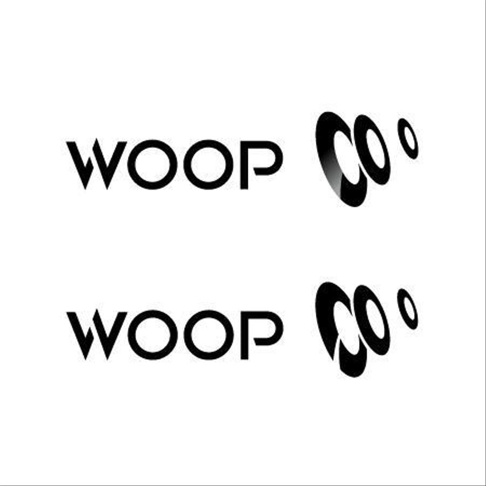 「WOOP」のロゴ作成