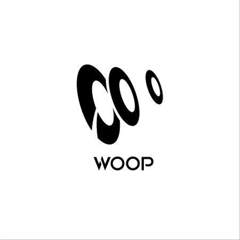 「WOOP」のロゴ作成