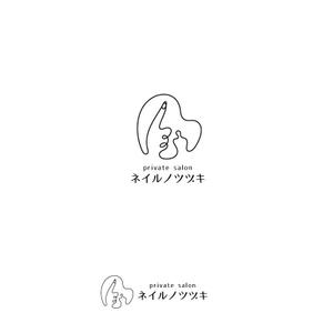 marutsuki (marutsuki)さんのネイルサロン「ネイルノツヅキ」のロゴへの提案