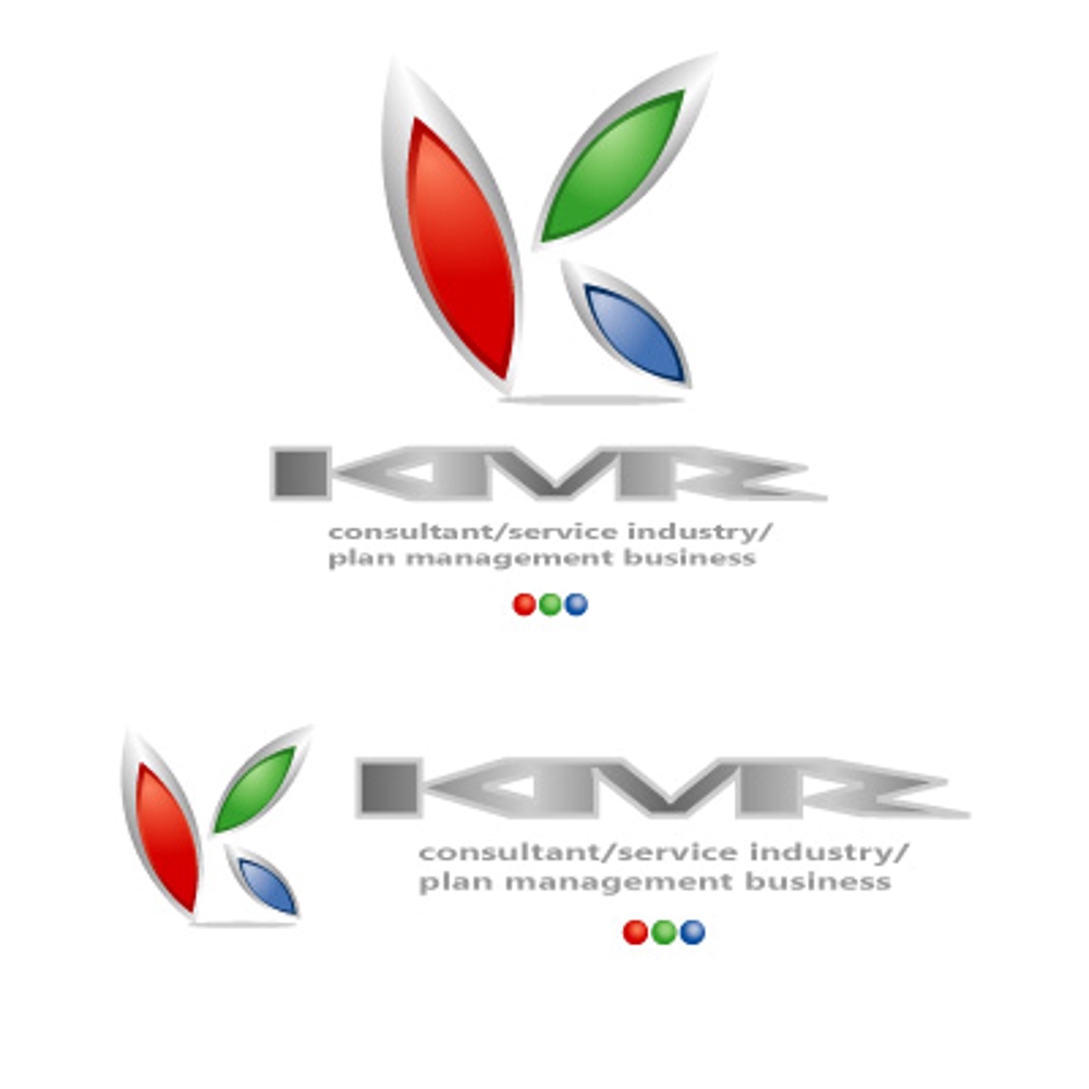 「KMR」のロゴ作成