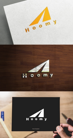 athenaabyz ()さんの不動産ポータルサイト運営会社「Hoomy」のロゴへの提案