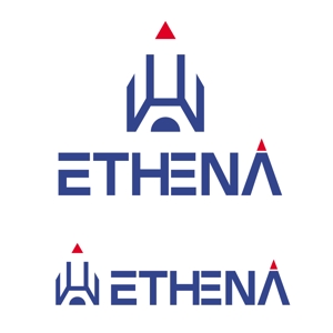 コムデザインルーム (com_design_room)さんの「ETHENA」のロゴ作成（商標登録なし）への提案