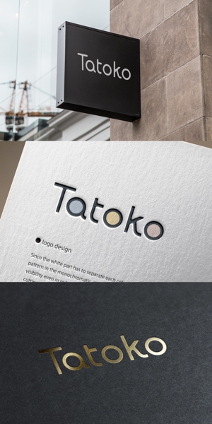 neomasu (neomasu)さんの「株式会社Tatoko」の会社ロゴへの提案