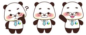 NonnoDesignLabo 片岡希 (NozomiKataoka)さんのパンダのアニメキャラクターへの提案