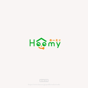  nobuworks (nobuworks)さんの不動産ポータルサイト運営会社「Hoomy」のロゴへの提案