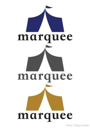 巴　孝介 (tme_903)さんの飲食店　「marquee」の　ロゴへの提案