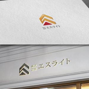 late_design ()さんの新設不動産賃貸会社「株式会社エスライト」のロゴへの提案