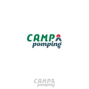 y2design (yamana_design)さんのキャンプサイト「CAMP pomping」のロゴへの提案